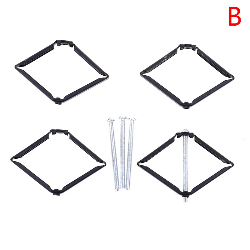 1 Set de montaje en pared interruptor caja de herramienta de reparación de escondite secreto 86mm interruptor Cassette reparación varilla de soporte electricista Accesorios: B