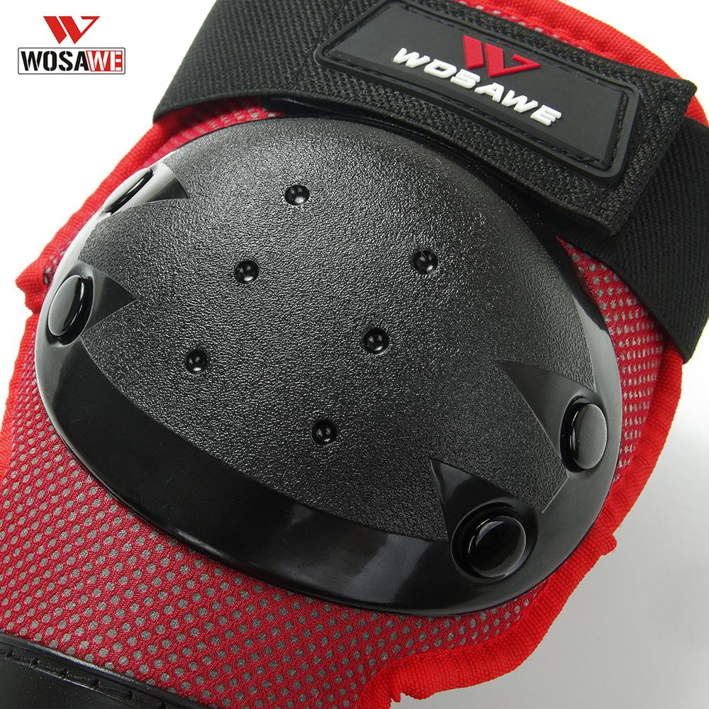 WOSAWE Kids Chest Spine Protector Protective Guard Vest Motorcycle Jacket Child Armor Gear Motocross Skating Knee Protector