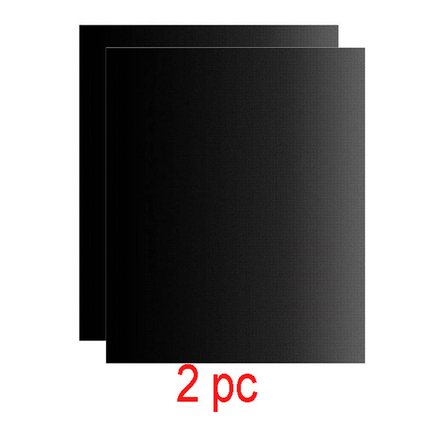Polymères de gril antiadhésifs, tapis réutilisables, facile à nettoyer, 15.75x13 po, noir, gaz, charbon de bois, grilles électriques: WHITE