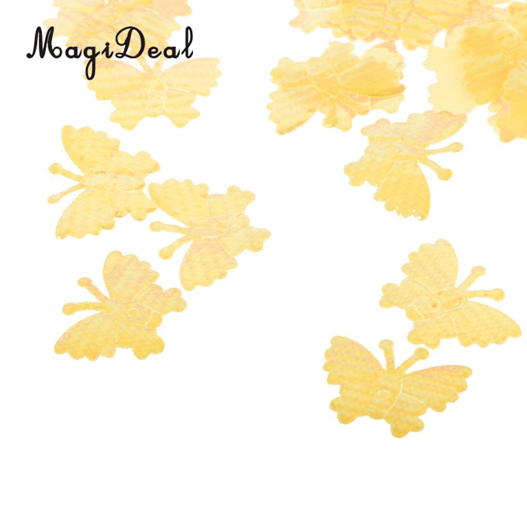 Separador de papel picado MagiDeal, 1 bolsa, mariposa, para bodas, Baby Shower, confeti, decoración para eventos y fiestas