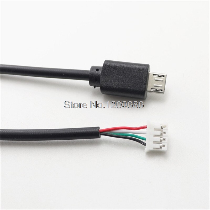 0,3 M 30CM 5pin USB hembra Jack a XH2.54 1,25 ZH1.5 PH2.0 XH2.54 dupont 2,54 4P cable de alambre de arnés: PH2.0