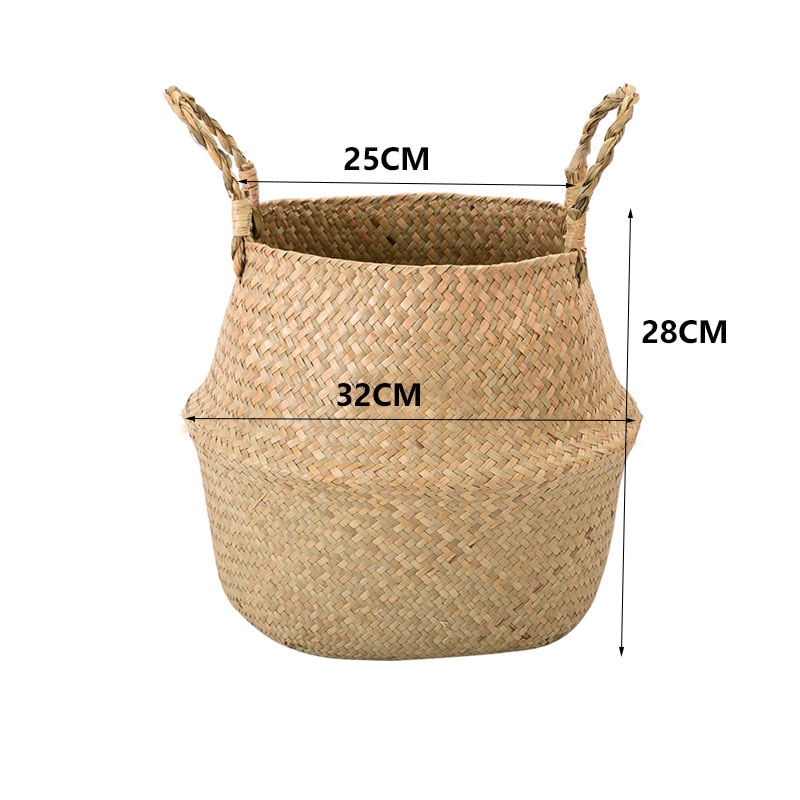 Panier De Rangement Tissé à La Main, Panier En Osi... – Grandado