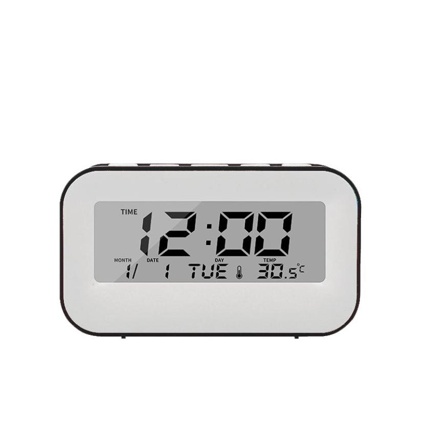 Despertador musical digital de mesa, electrónico, de escritorio, con recordatorio de cumpleaños, para decoración del hogar, reloj inteligente, reloj de mesa con función de repetición.