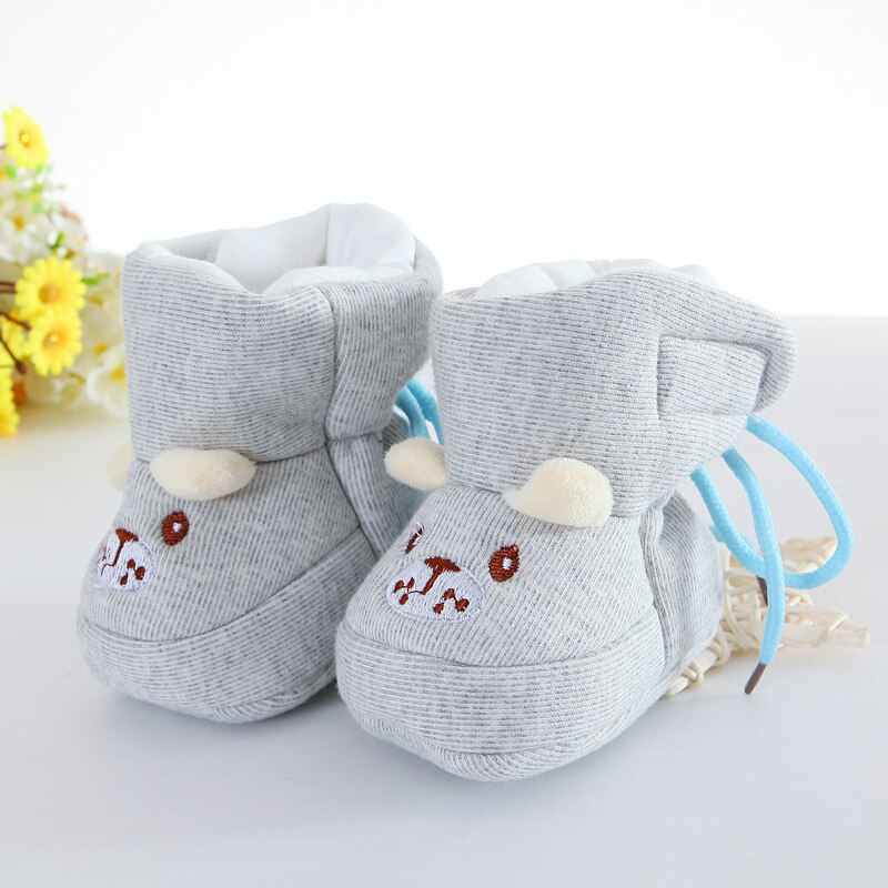 Lovely Baby Boy Girl scarpe calde Love Cotton scarpe Casual scarpe da passeggio con fondo morbido 0-6M: D