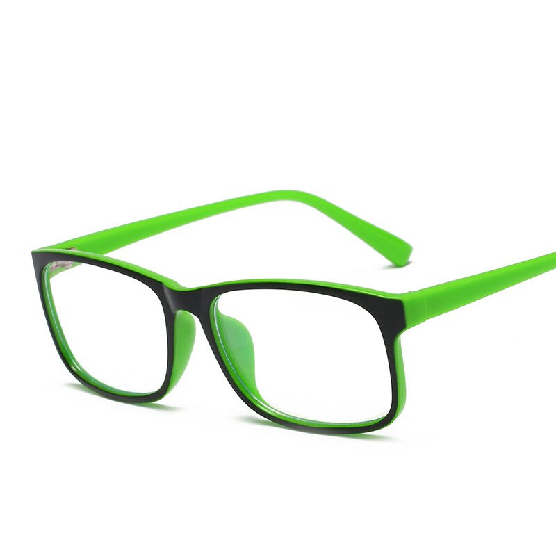 Elbru Vierkante Brilmonturen voor Mannen Vrouwen Anti Blauw Licht Computer Gaming Bril Clear Geel Lens Nachtzicht Brillen: T8