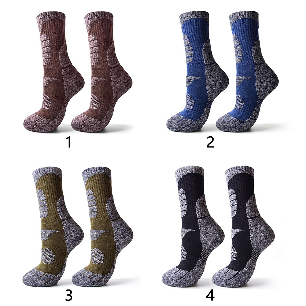 1 paio di Sci Calzini E Calzettoni Tubo Medio Caldo Antiscivolo Morbido A Casa di Spessore Snowboard Alpinismo Invernale di Assorbire Il Sudore tutto'aperto Traspirante