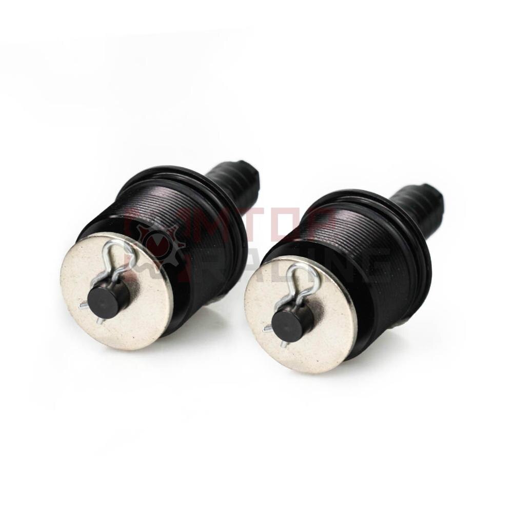 Preload Fork Caps For Honda NSR50 NSR80 NS-1 30mm Hexagonal Adjustable Fork Bolts Black Silver