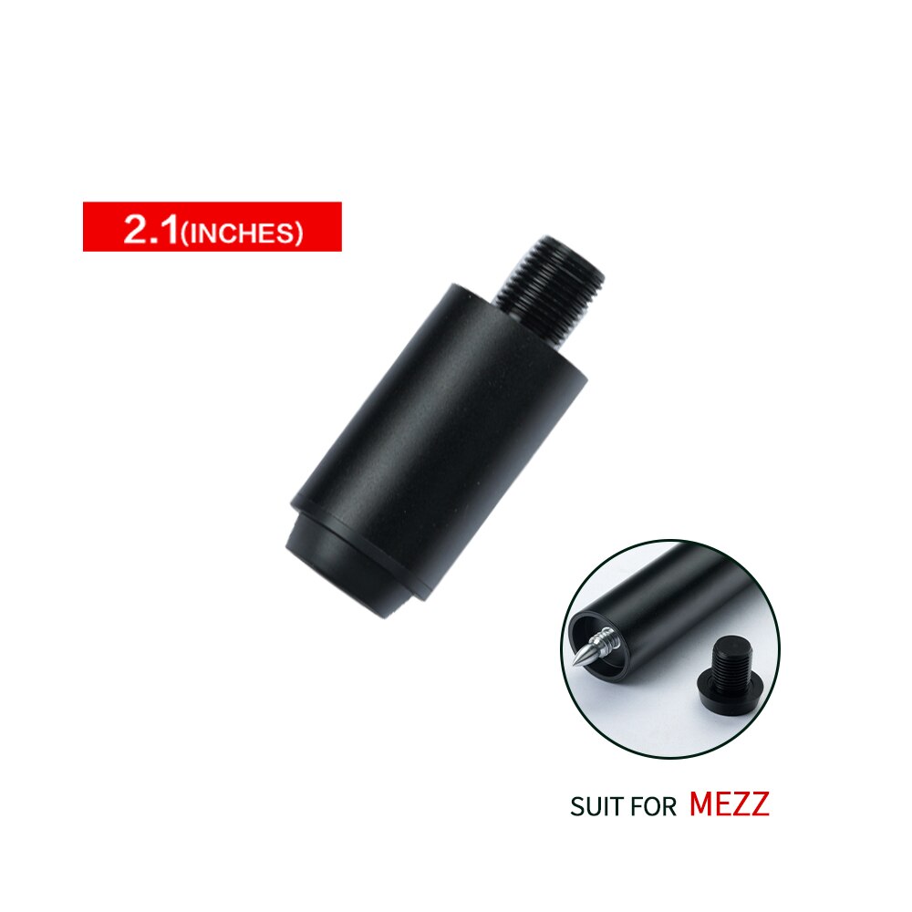 Extensión de taco de billar Mezz Konllen How Fury Zokue Predator, junta de bala para Taco de Carom, accesorios de billar: D