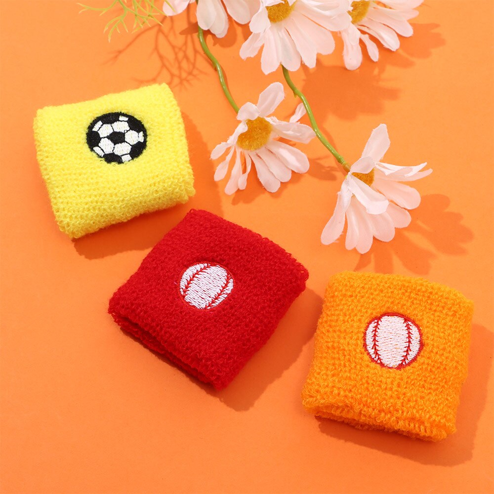 Muñequera deportiva de 6x6,5 cm para niños, muñequera deportiva para correr al aire libre, baloncesto, fútbol, Fitness, protección de muñeca, 1 pieza