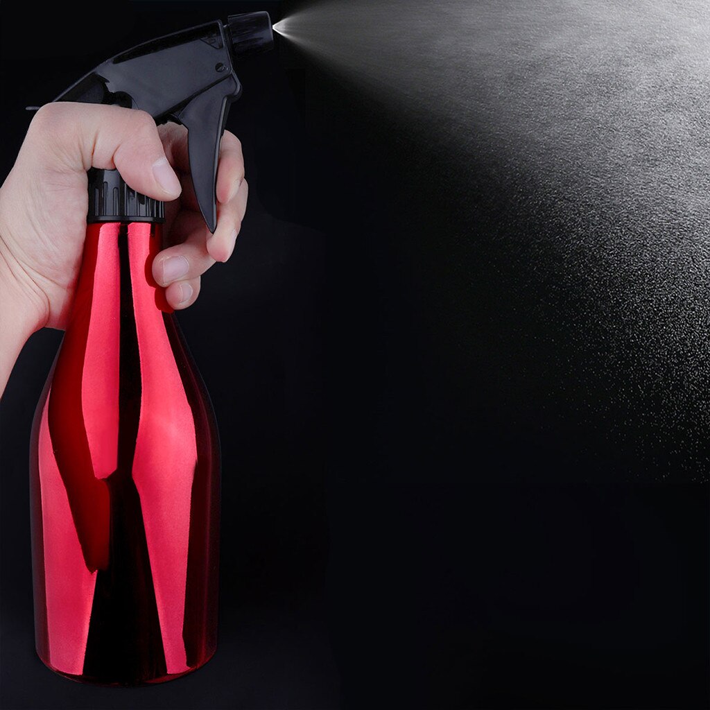 Hålla spray hår fiber 550ml frisör glänsande sprayflaska salong frisör hårverktyg vattenspruta lång  #301206