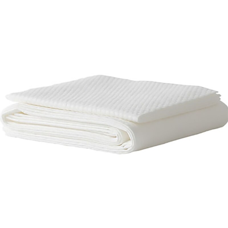 6 stuks wegwerpbadhanddoek, witte zachte badhanddoek, draagbare, ademende, dikke badhanddoek voor hotelreizen