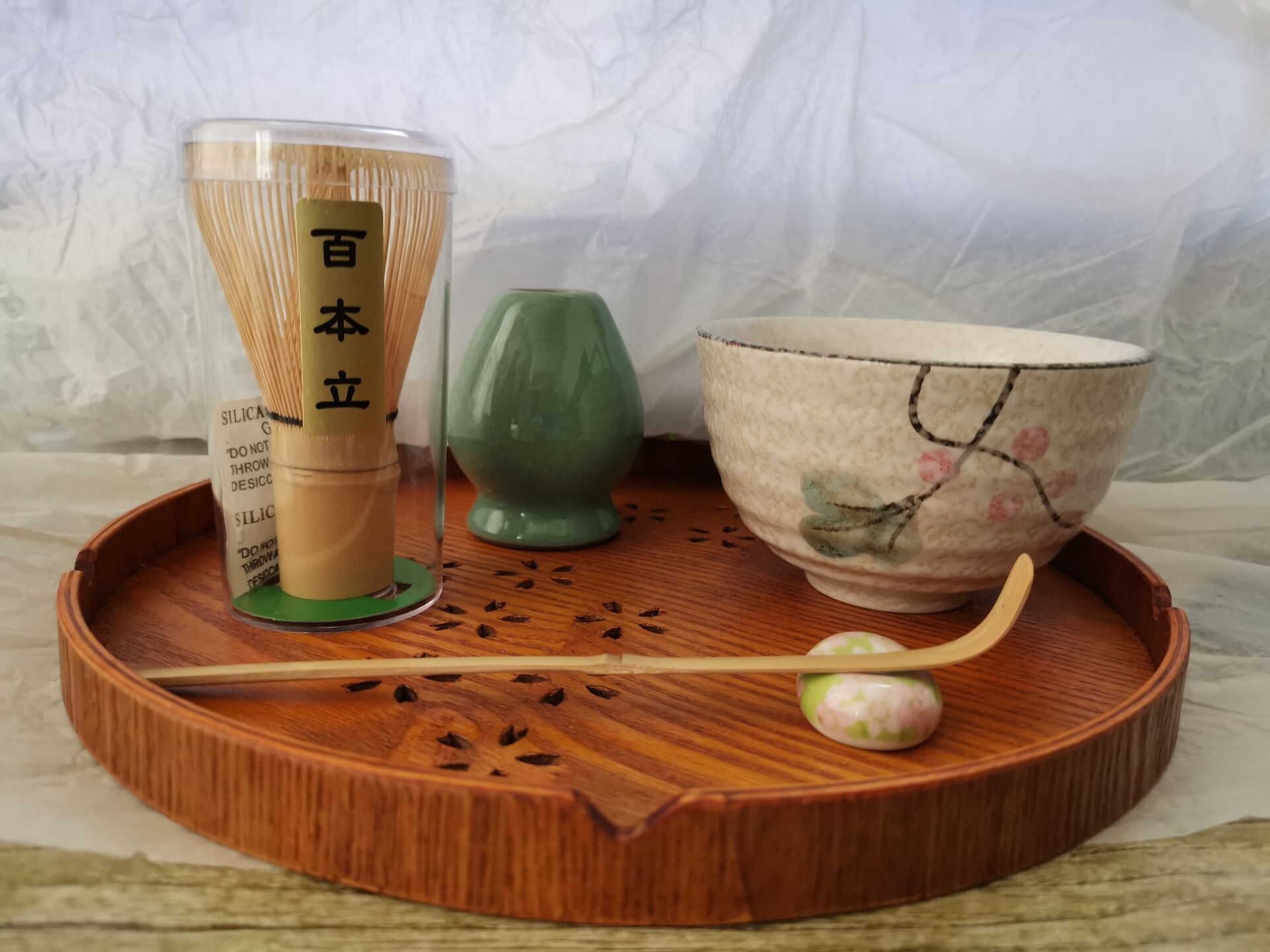 Japansk matcha bambusbørste te sæt japansk te sæt te tilbehør kung fu tekop værktøjer: 10