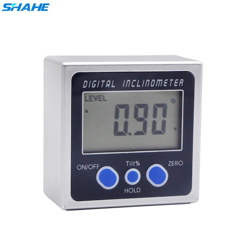 SHAHE Digital Angle Gauge Level Protractor Angle Finder Bevel Gauge Inclinometer with Magnetic Base Electronic Angle Gauge