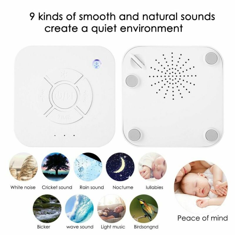 Sound Spa Ontspannen Machine Wit Noise Sleep Natuur Night Therapie Apparaat Witte Ruis Machine Voor Baby Volwassen Slapen Ontspanning