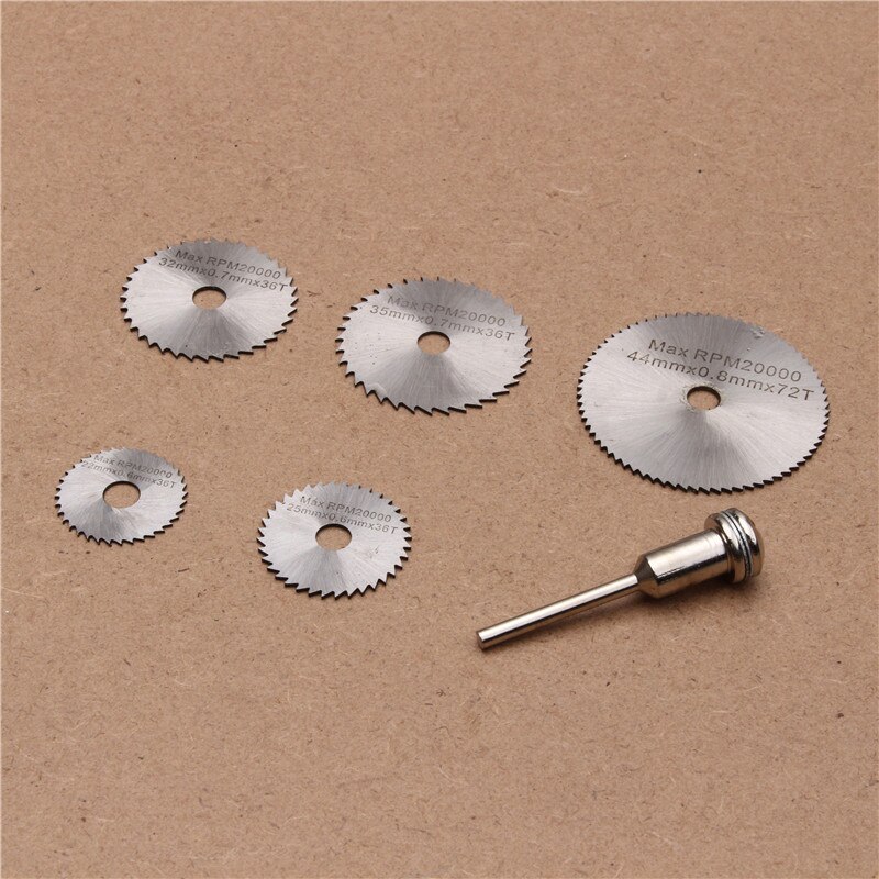 5 Stuks Cirkelzaagbladen, Snijbladen, Zaagblad, 85 Mm Binnendiameter 15 Mm Mini Hardmetalen Cirkelzaagblad voor Snijgereedschap