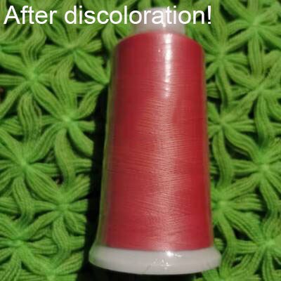 2700 meters Color Changing Sewing Thread Photosensitive UV Yarn 150D/2 UV Color Changing Yarn Spot: KHUV13