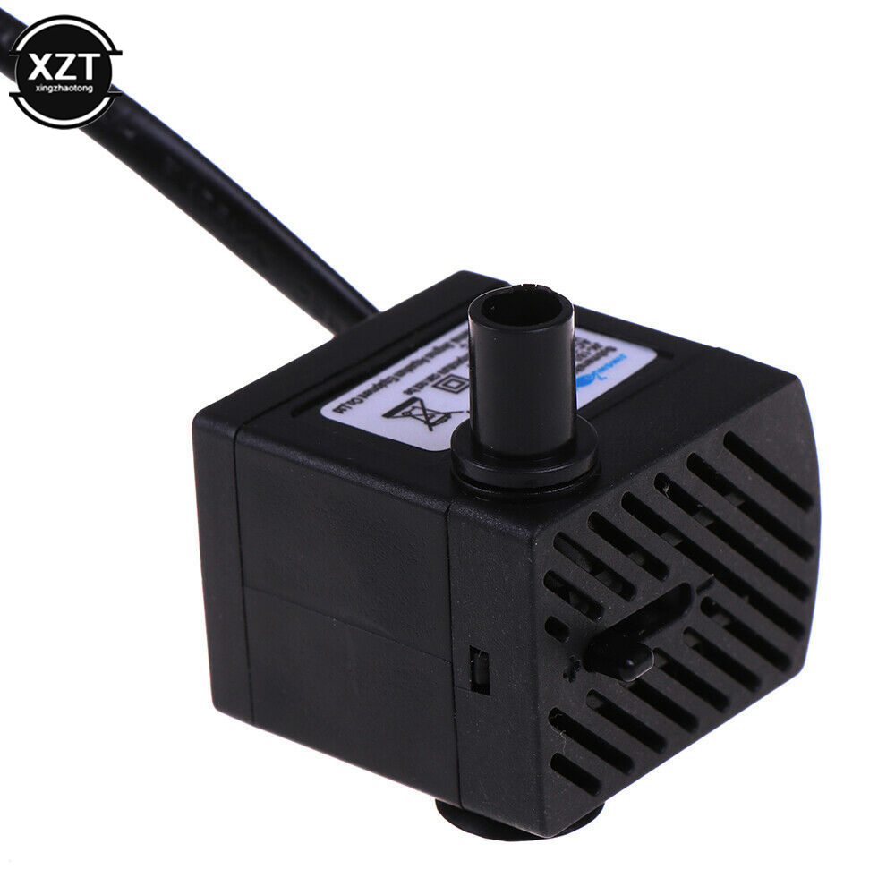 Mini AC 220 V 3 W Tauch Wasserpumpe Aquarium Brunnen Luft Aquarium Teich Wasserpumpe EU Stecker 220 v Wasser Pumpen
