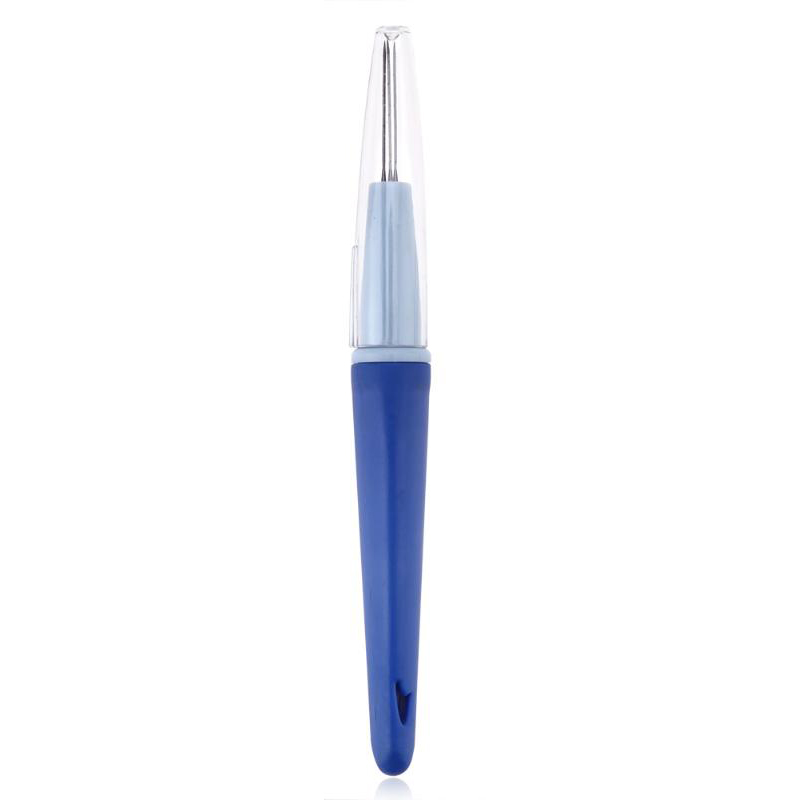 Praktische Pen Stijl Naald Wol Vilten Handvat Poke Craft Scrapbbok Tool Met 3 Needls Naaien Accessoires