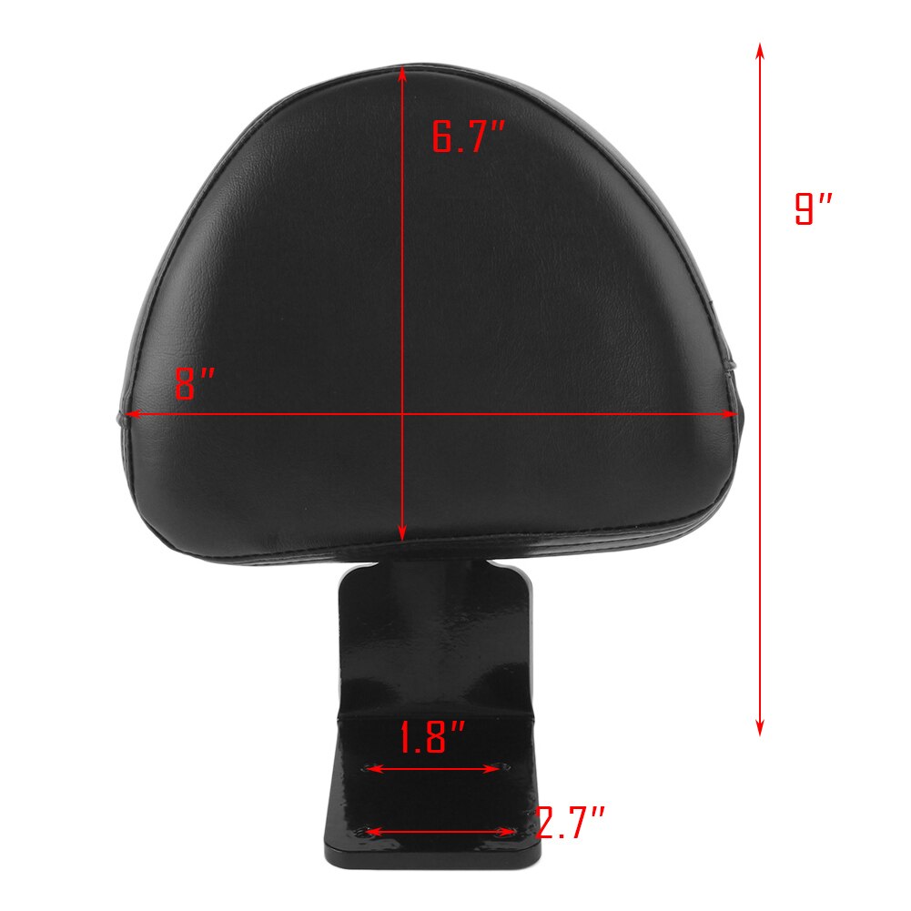 Motorfiets Achter Passenger Rugleuning Sissy Bar Cowl Voor Victory Vegas Kingpin Boardwalk Hoge Bal Gunner Jackpot Zwart