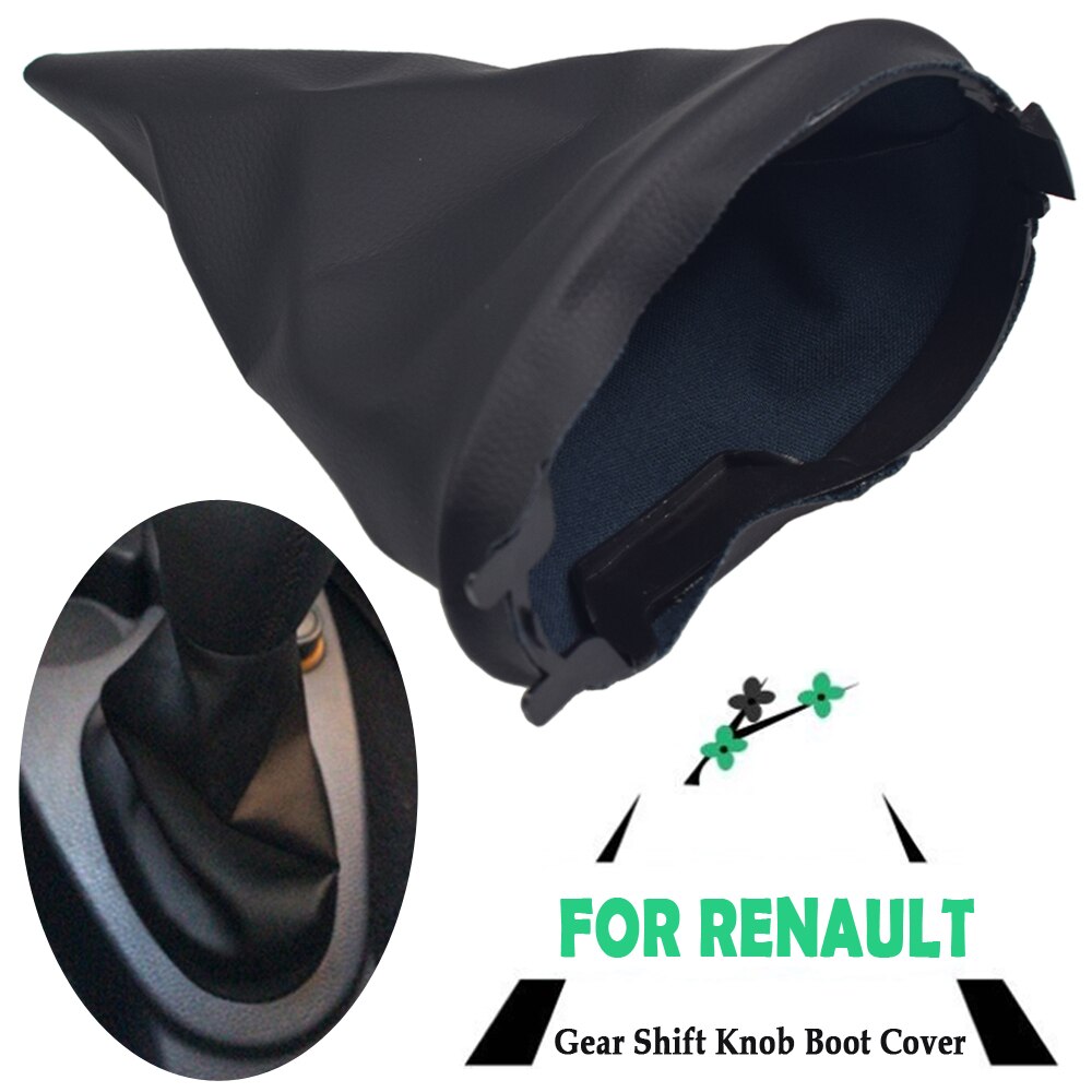 Auto Styling Pookknop Hendel Gaiter Boot Cover Case Kraag Leer Voor Renault Clio Ii Clio Iii Megane Ii scenic Ii Kangoo