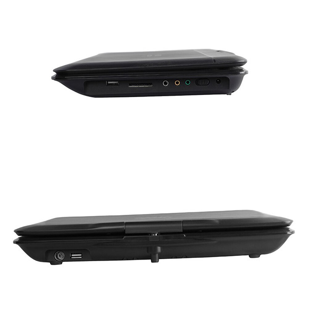 Car VCD Home Rechargeable Battery Portable Video 16:9 HD USB Widescreen 13.8inch LCD Screen TV Game DVD Player