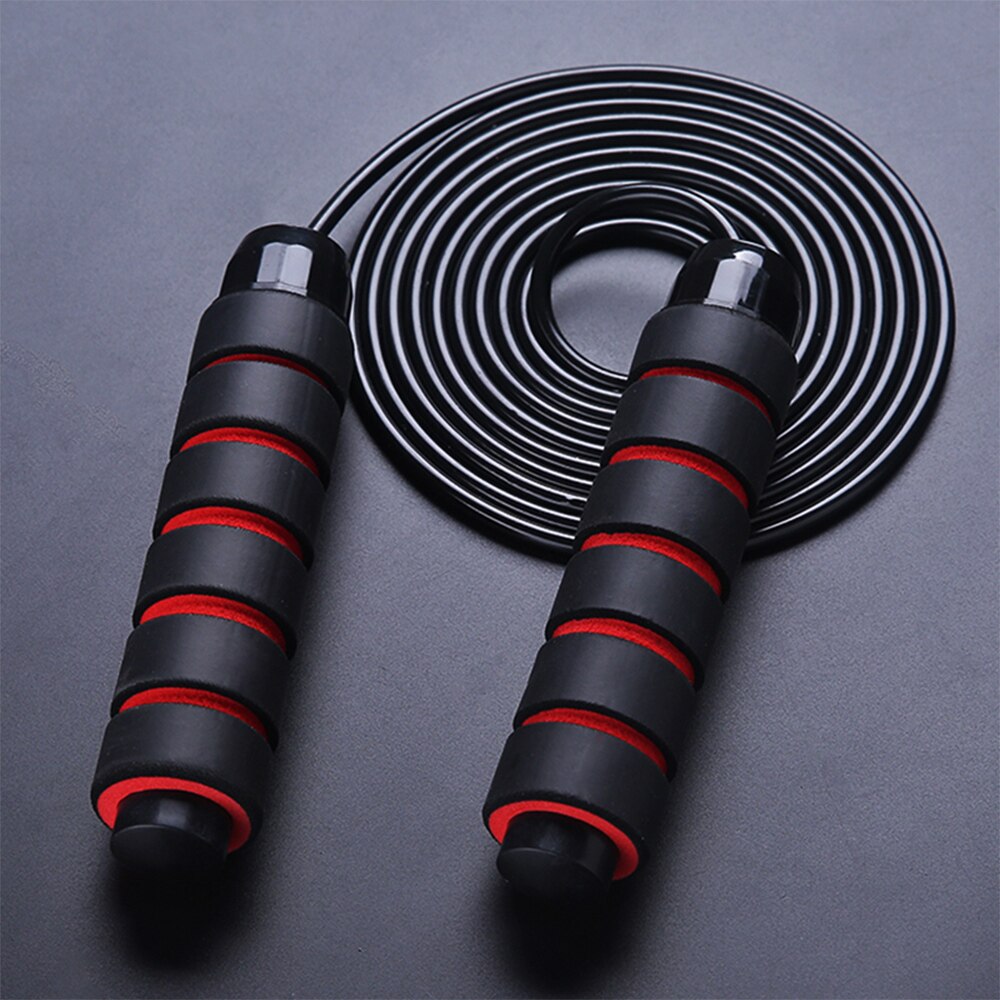 Corda de salto com corda de salto de alta velocidade pesada corda corda comba crossfit para saltar skakanka sportowa velocidade corda crossfit: 170G blackSteel wire