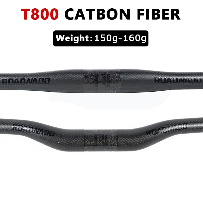 voll Kohlenstoff Fiber Lenker einstellen MTB Fahrrad Lenker + Vorbau 700/720/740/760mm * 31,8mm Mountainbike Aufstieg Bar Stengel