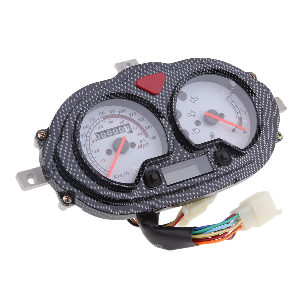 12V Dash Instrument Cluster Gauges Speedometer Dash Instrument For Yamati RX8 KEEWAY FOCUS