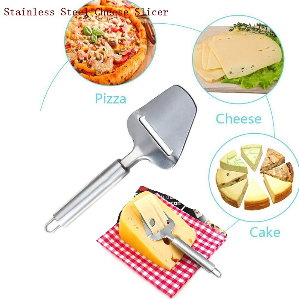 1PC Cheese Slicer Stainless Steel Cheese Slicer Cheese Grater Cake Cutter Butter Kitchen Tools