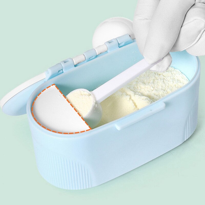 2Pcs Baby Formula Milk Storage Infants Portable Milk Powder Formula Dispenser Food Container Storage Feeding Box for Kids Food P