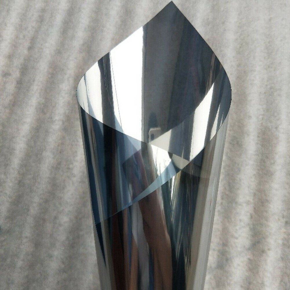 Kleurrijke Sticker Vinyl One Way Vision Mirrored Effect Window Tint Film Stickers Decoratie: Bourgondië