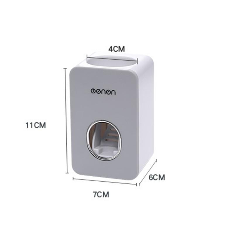 Automatische Tandpasta Dispenser Wandmontage Tandpasta Squeezers Tandpasta Houder Extrusie Opbergrek Badkamer Gadgets