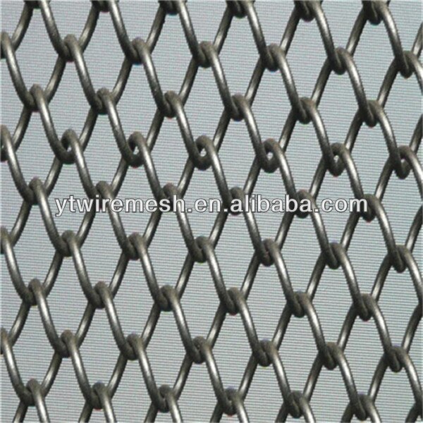 Fine Wire Decorative Aluminum Alloy 2mm Metal Coil Curtain