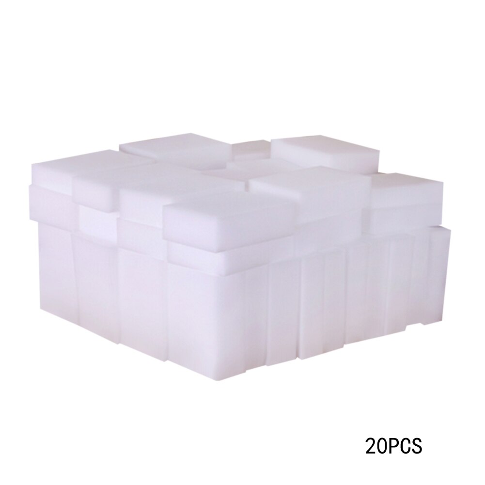 20/50Pc Melamine Sponge Magic Sponge High Density Eraser Home Cleaner Cleaning Sponges for dish Kitchen Bathroom Tools: 20 pcs