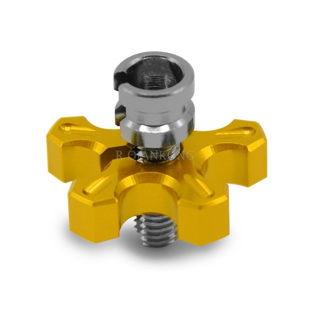 Motorcycles Accessories M10 M8 * 1.5 CNC Clutch Wire Adjustment Cable For Moto Guzzi Triumph Cafe Racer Suzki Vespa GTS300 KTM: 10mm gold