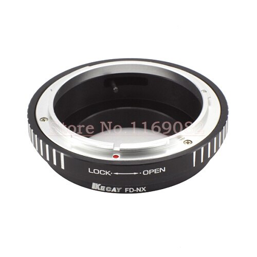 Anillo adaptador de lente FD-NX KECAY para lentes FD y para adaptador de cámara Samsung NX Cuerpo de Cámara NX