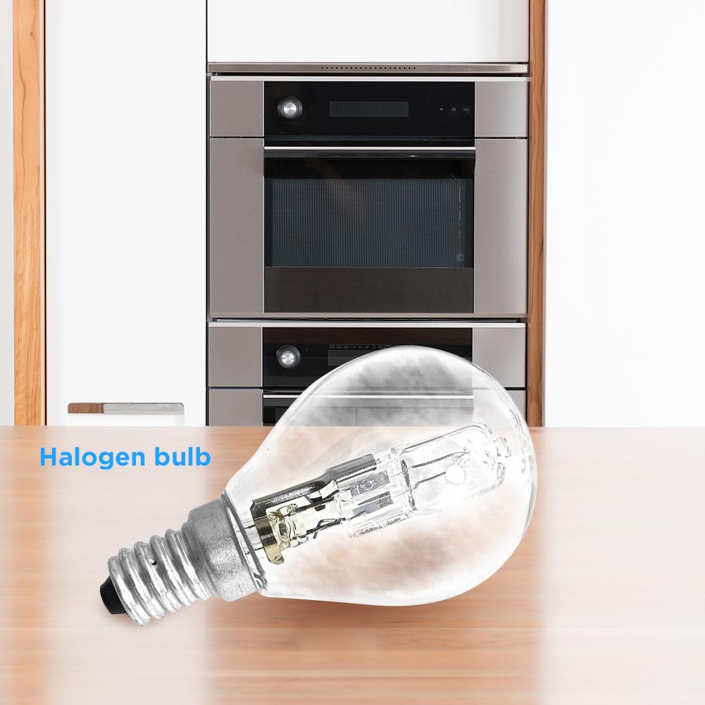 P45 Halogen Bulb 42W E14 220V High Temperature Resistant 300 Degree Oven Light Oven Light Indoor Lighting E14 Screw Light