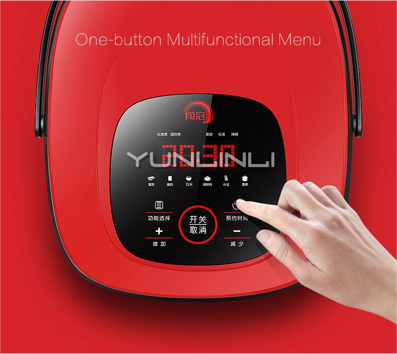 Intelligent Electric Rice Cooker 5L Microcomputer Electric Cooker Full-automatic Kitchen Steamer CFXB50-B