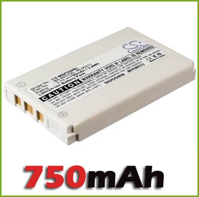 Barcodescannerbatterij voor metrologic  ms5500, ms5500 optimus s , sp5500 p/ n ba -80 s 700, 46-00311