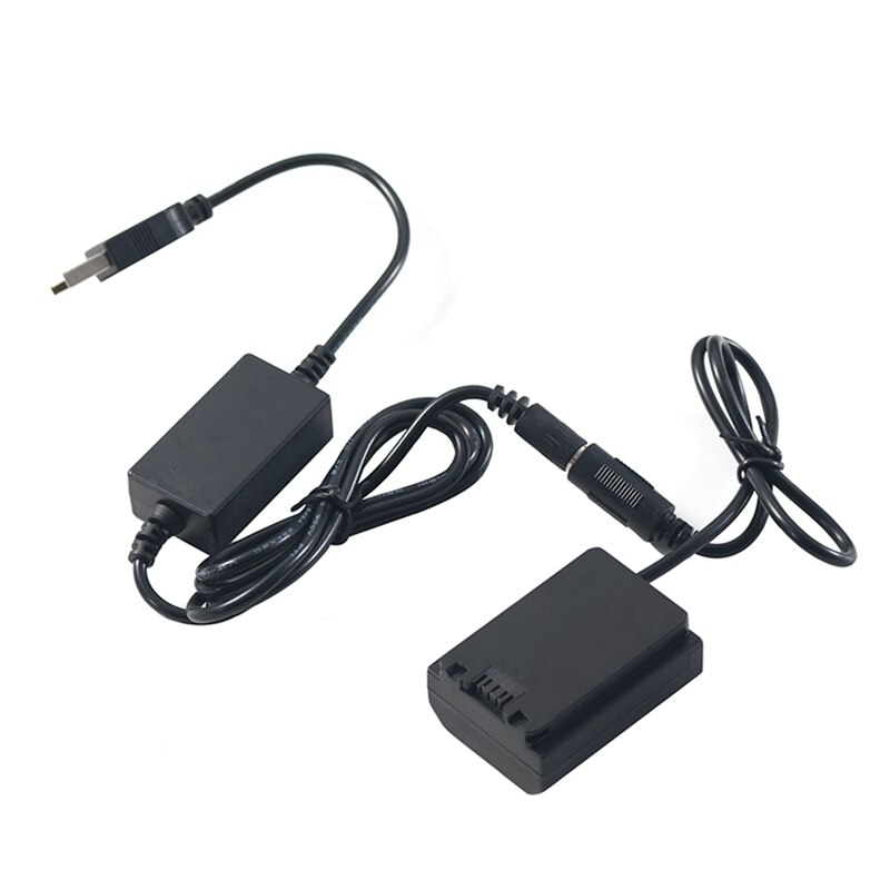 Dc-koppler-ersatz-np- -fz100- dummy-akku-netzteil für sony  a9/a9r/a7r , 3/a7s , 3/a7iii , /a7r , 4/a6600 -kameras