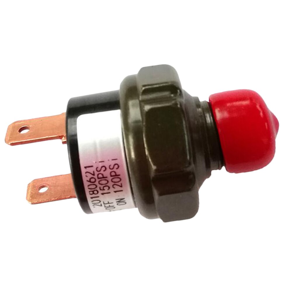 Heavy Duty Air Pressure Control Switch Valve 1/4'' NPT 120-150 PSI for 12V Air Compressor, Air Tool Parts & Accessories