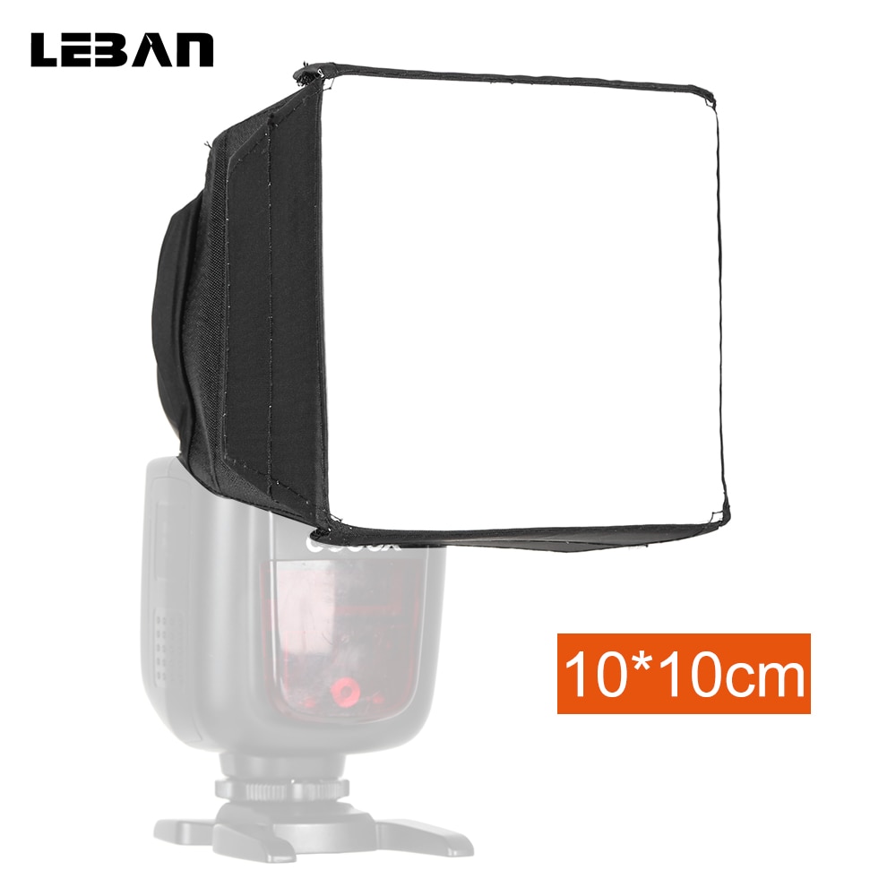 Godox SB1010 10*10 cm Universele 10*10 cm Licht Flash Diffuser Opvouwbare Softbox Voor camera flash