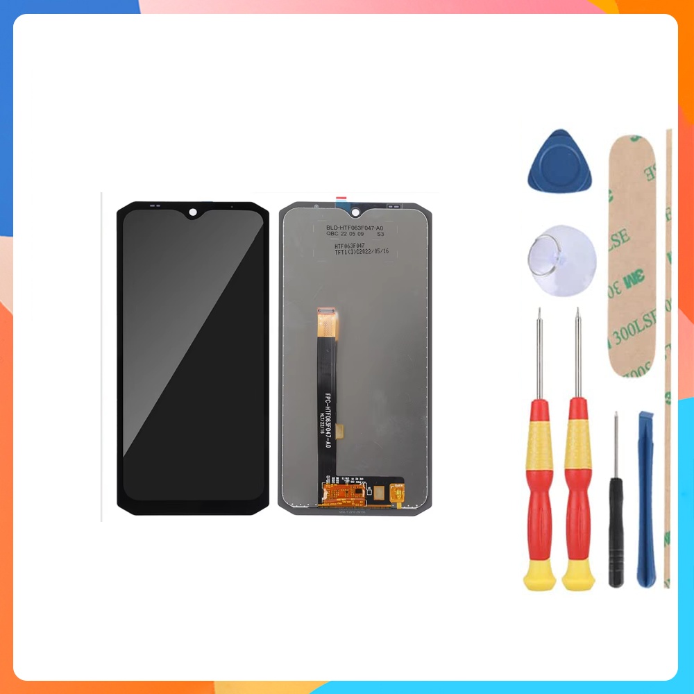 robić Doogee S40 S40 zawodowiec S41 S51 S55 S58 zawodowiec S59 zawodowiec S60 S61 S68 zawodowiec S70 S88 zawodowiec S89 S96 zawodowiec S98 S99+ Wyświetlacz LCD + ekran dotykowy: Pomarańczowy Czerwony