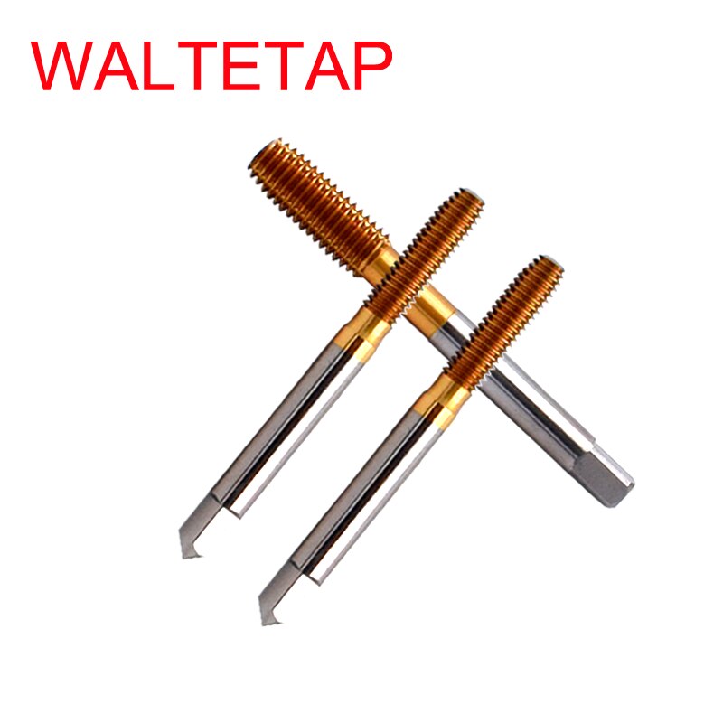 WALTETAP HSSE With Tin Fine Thread Left Hand Forming Tap M4 M5 M6 M8 M10 X0.5L X0.75L X1L Machine Screw Threads Roll taps