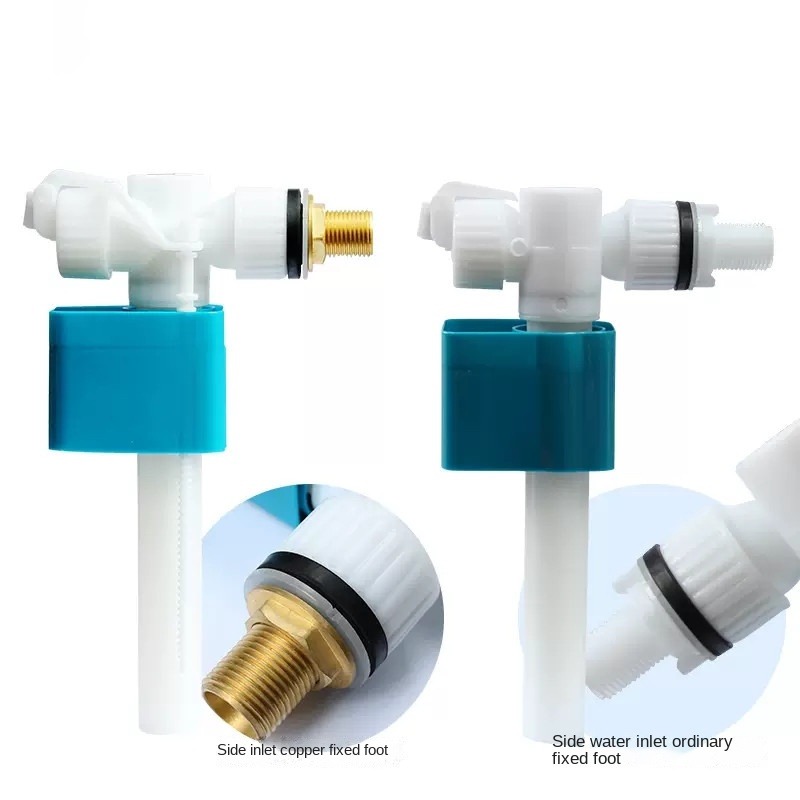 Seitliches Einlassventil, Toilette, Wassertank, Füllventil, Schwimmer, Schüssel, Badezimmer-Einlass, Toilettenwerkzeug, Schwimmer, verstellbar, bündig, Druckknopf, beweglich