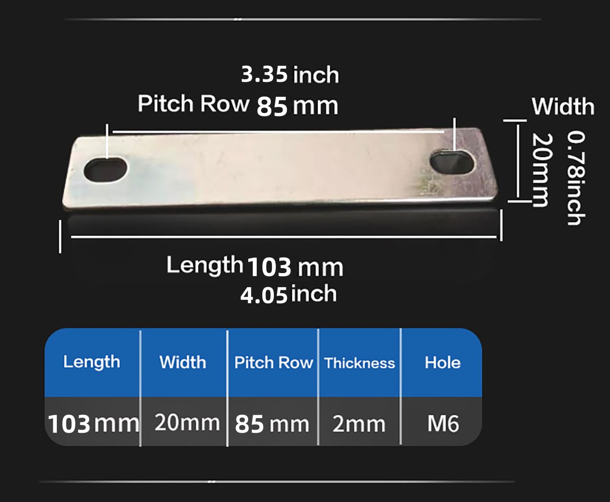 Barra colectora de placa de níquel y cobre puro para conector de celda de batería Lifepo4 de litio 3,2 V 50Ah 60ah 100ah 120ah 200ah 280ah 300ah: Lavanda