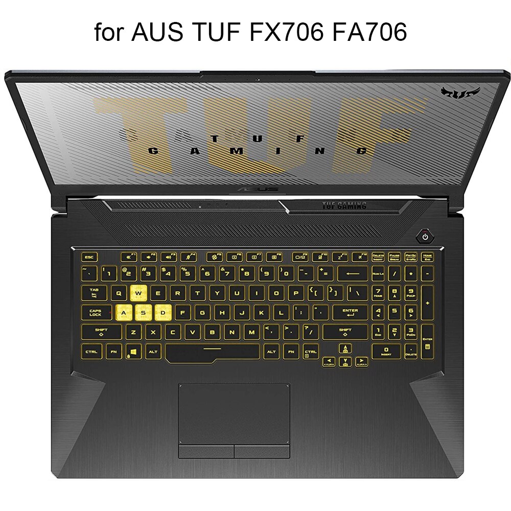Keyboard Covers Voor Asus Tuf Gaming F15 FX506 A15 FA506 F17 FX706 A17 FA706 Tpu Clear Laptops Toetsenborden cover Silcone