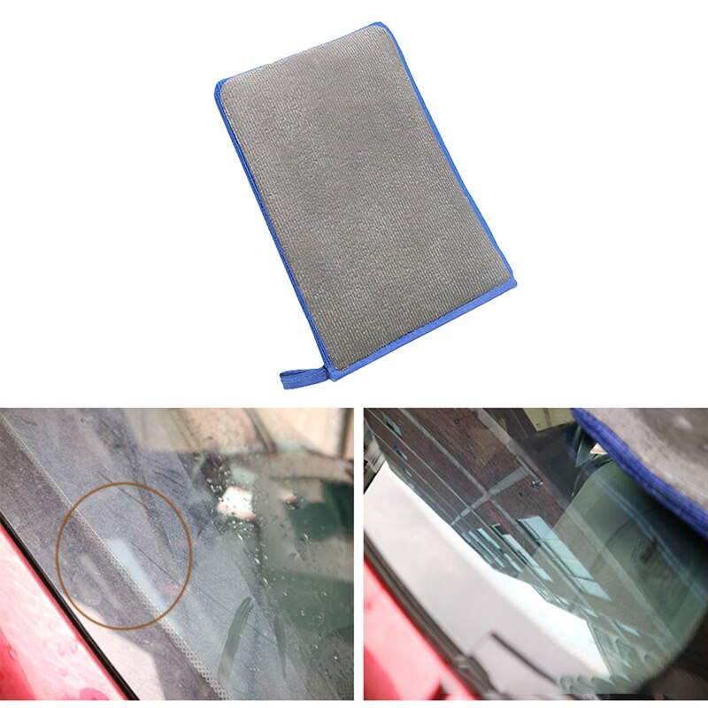Novel-Car Wash Magic Clay Bar Mitt Car Clay Cloth Auto Care Cleaning Towel Microfiber Sponge Pad Clay Cloth Detailing