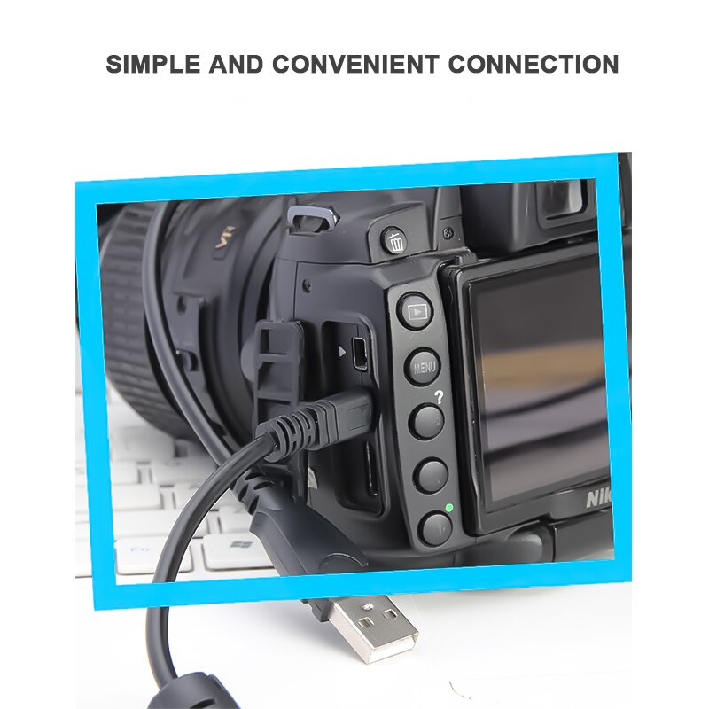 USB Cable Camera Transfer Data Sync Charging Cord Compatible with Sony Digital Camera CyberShot DSC-H200 H300 DSC-W710 W830 W370