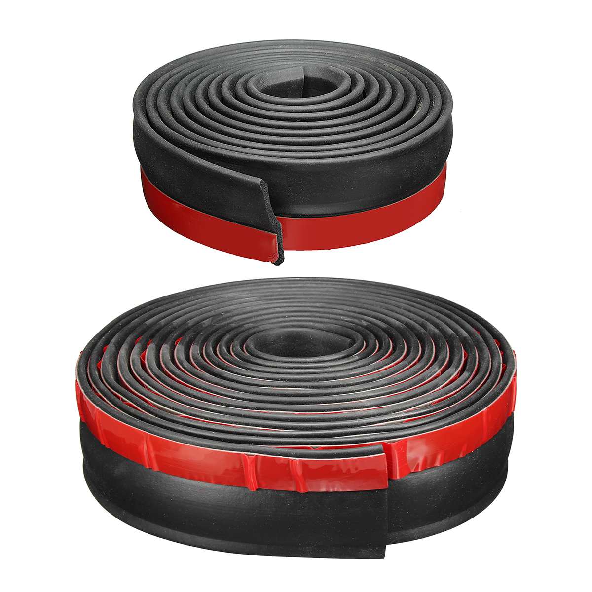 thumbnail image 2 of 5m Garage Door Bottom Weather Stripping – EPDM Rubber Seal Strip, Black 2 of 5
